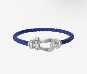 ￼Bracelet Fred Bleu et argenté