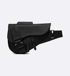 Sacoche Banane Dior Noir en cuir