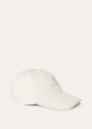 Casquette Loro Piana Blanche