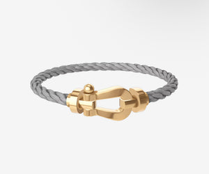 Bracelet Fred gris et Doré