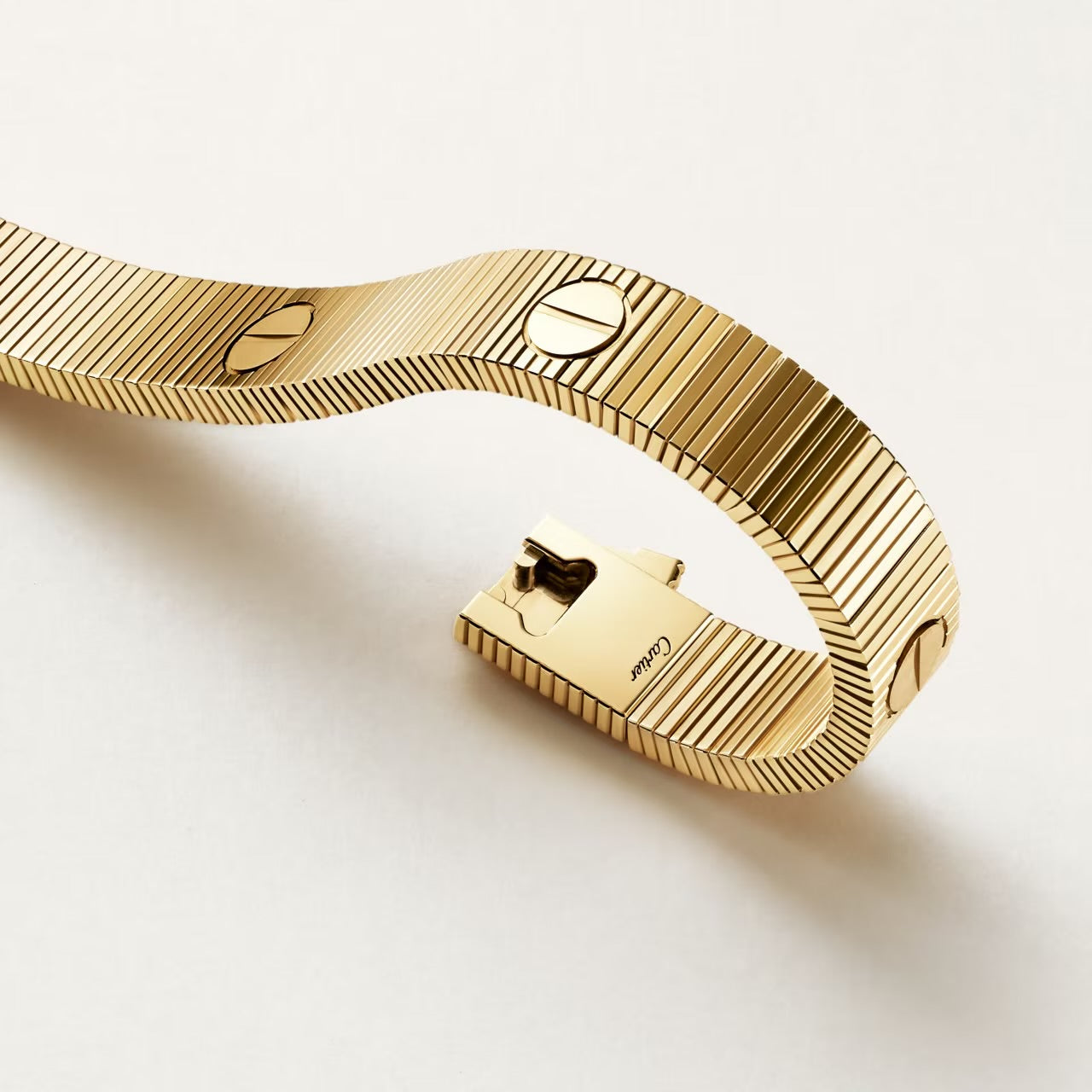 Bracelet Cartier souple en Or