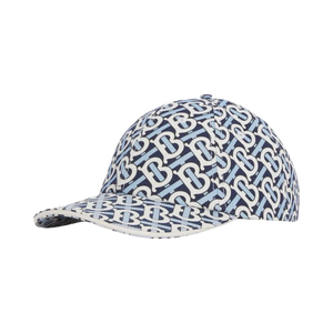 Casquette Burberry bleu et blanche
