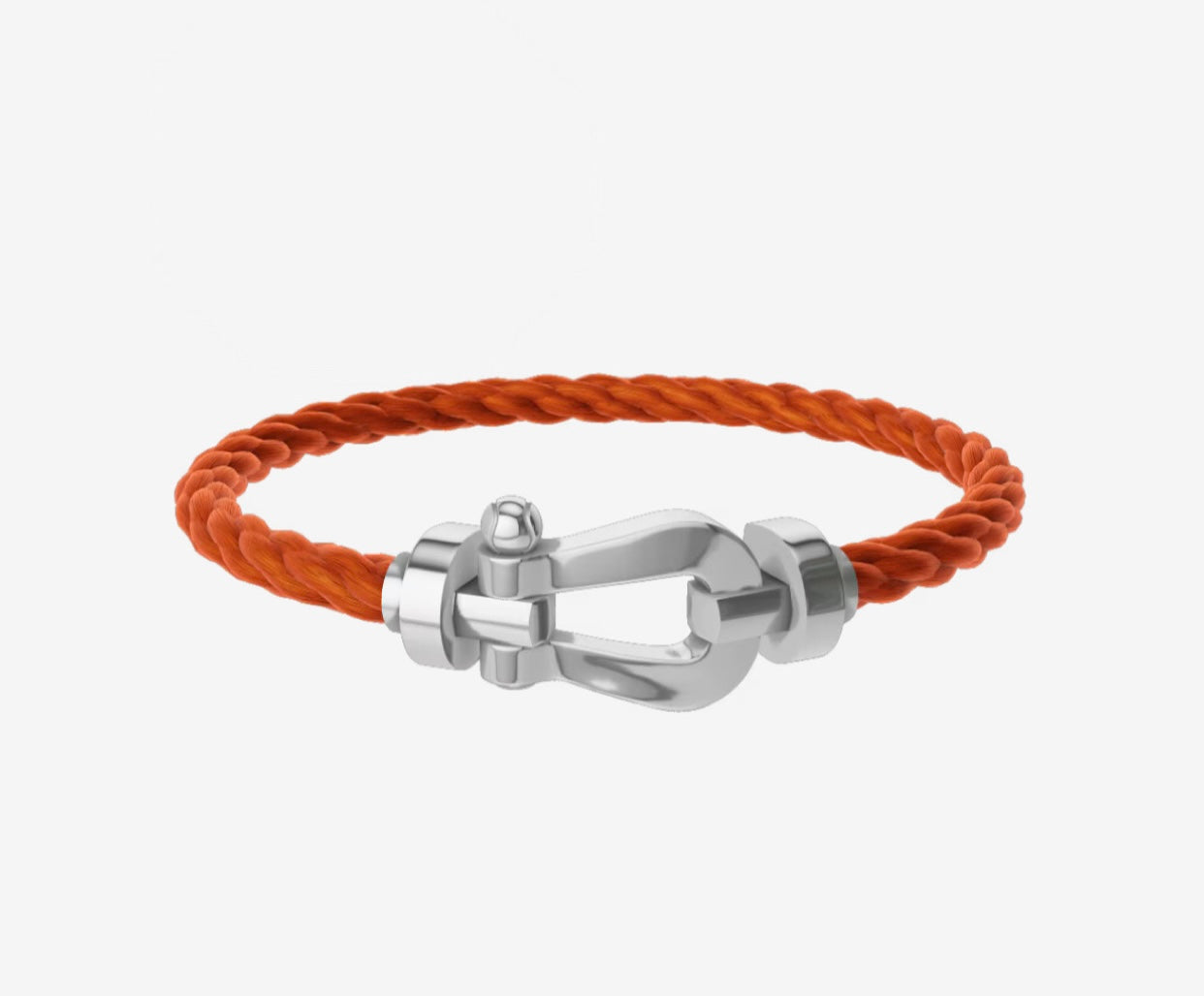 Bracelet Fred Orange et argent