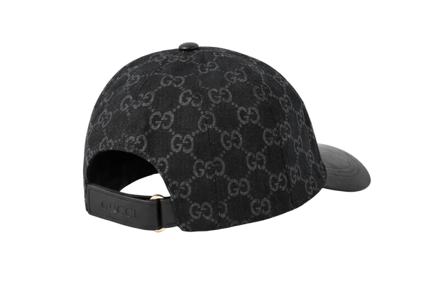 CASQUETTE EN TOILE GG Dubai Noir