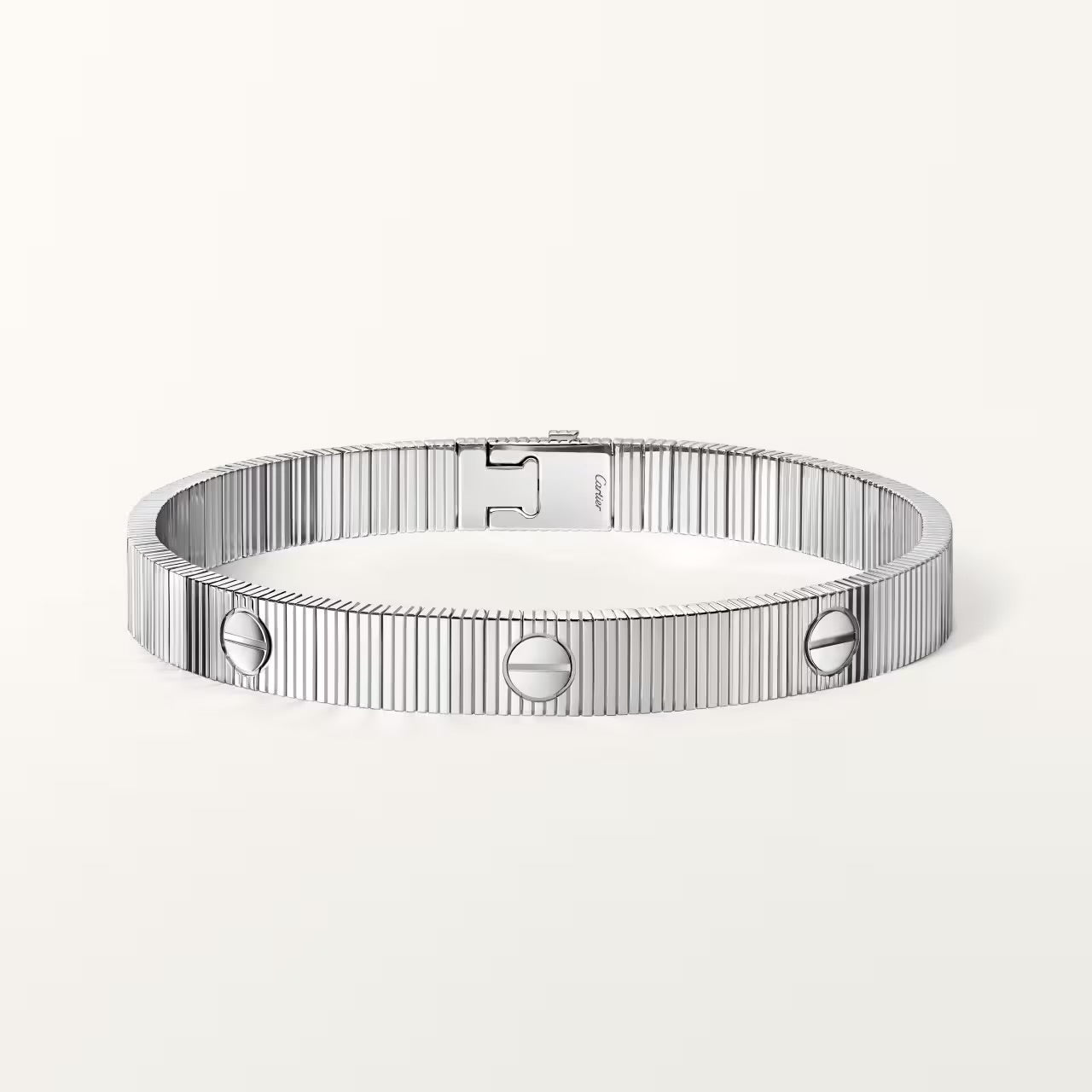 Bracelet Cartier souple en argent