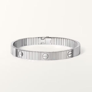 Bracelet Cartier souple en argent